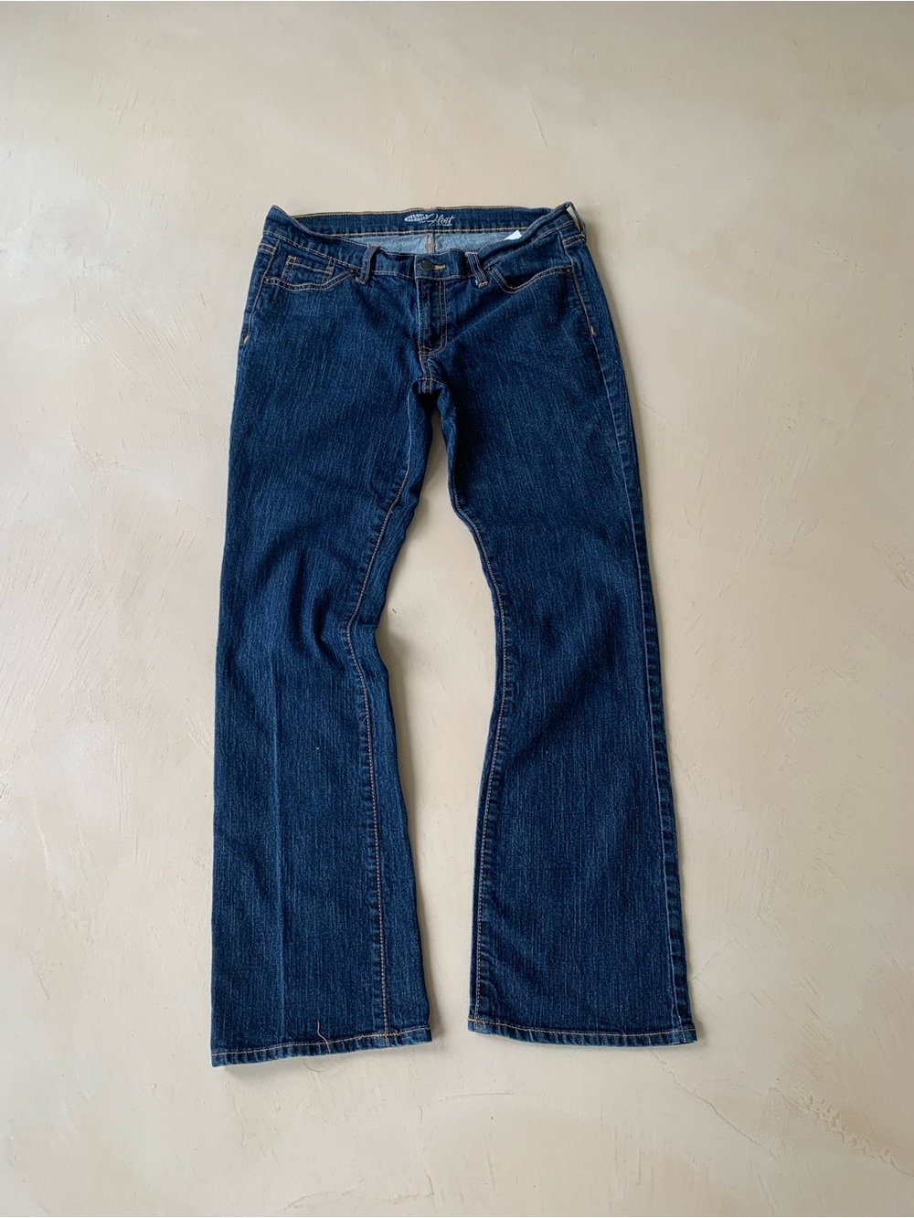 2000s bootcut jeans dark wash